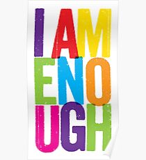 I Am Enough Poster