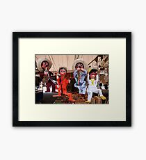 You muppets! Framed Print