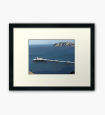 Llandudno victorian pier Framed Print