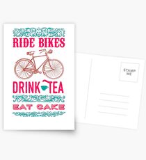 Cycling T Shirt - The Cake Stop Postcards