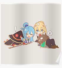 Konosuba Chibi Poster