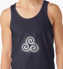 Triskele - White Tank Top