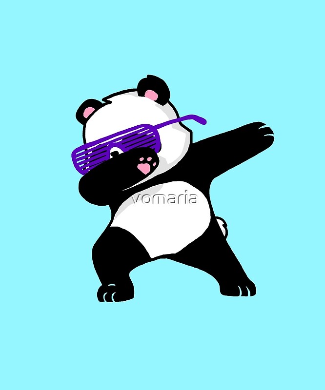 Dabbing Panda Art Prints By Vomaria Redbubble 2403