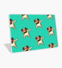 Vinilo para portátil Dabbing Pug funny hip hop camiseta