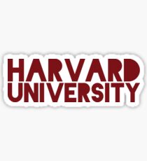 Harvard University Sticker