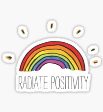 Radiate Positivity Sticker