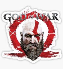 Kratos God Of War Sticker