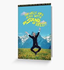 The Sound of Brexit Greeting Card