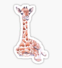 Giraffe sticker Sticker