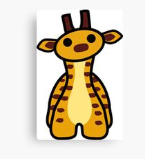 Fizz the Giraffe Canvas Print