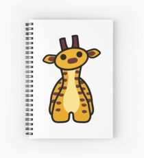 Fizz the Giraffe Spiral Notebook