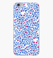 Berry field pattern iPhone Case