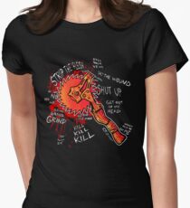 Borderlands 2 - Buzz Axe Rampage Women's Fitted T-Shirt