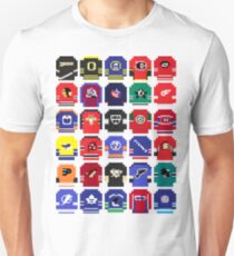 8-Bit Hockey Jerseys Unisex T-Shirt