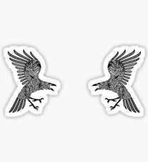 Huginn und Muninn Sticker