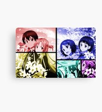 Anime Inspired Shirt Canvas Print