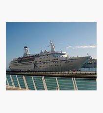 The cruise liner Photographic Print