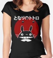 Totoro Women's Fitted Scoop T-Shirt