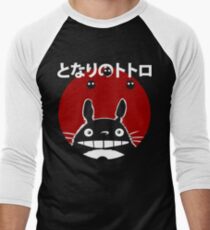 Totoro Men's Baseball ¾ T-Shirt