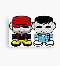 Daddy & Mommy Yo O'BABYBOT Toy Robot 1.0 Canvas Print