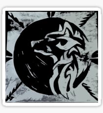 Wolf Profile Sticker