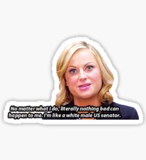 Leslie Knope Zitat 2 Sticker