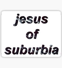 Jesus der Vorstadt Sticker