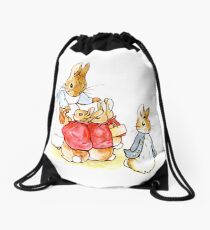 Peter Rabbit and Family Drawstring Bag