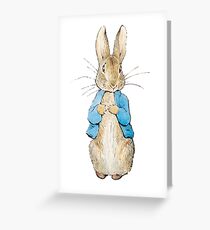 Peter Rabbit Greeting Card