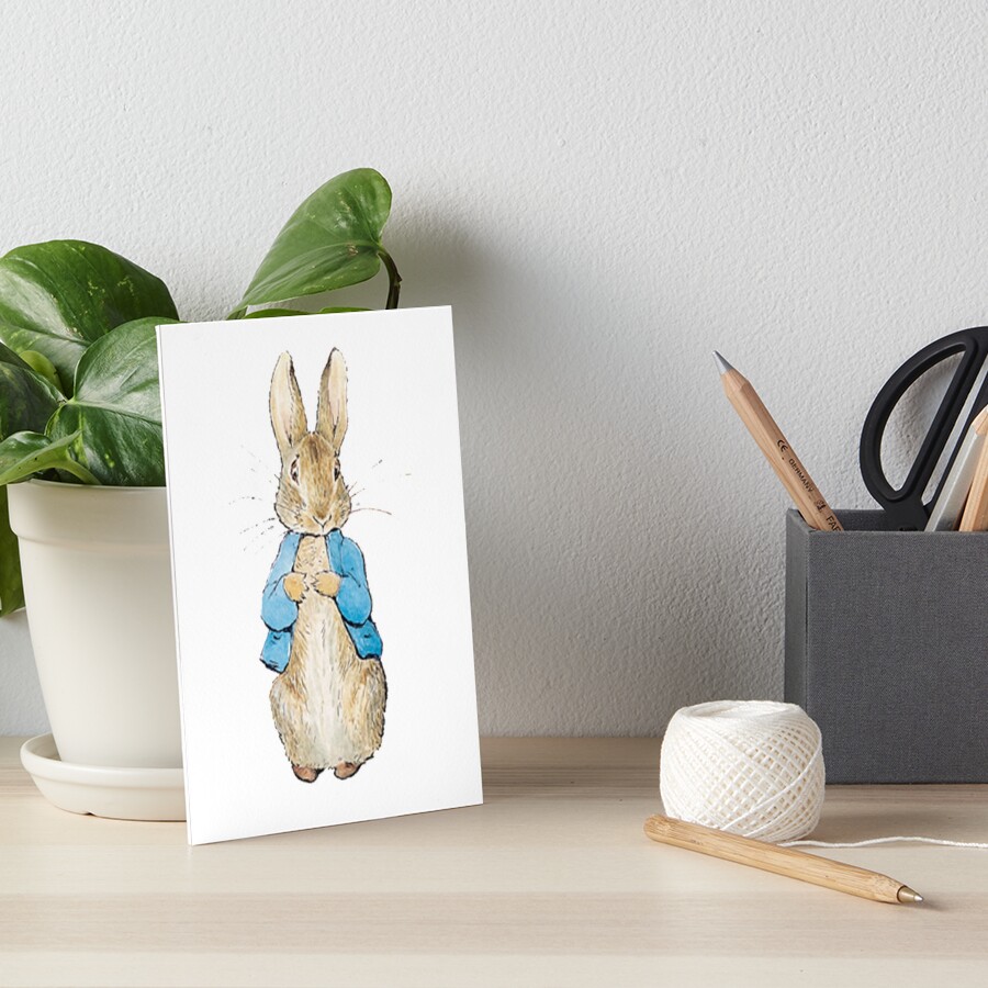 Peter Rabbit Art Board Print