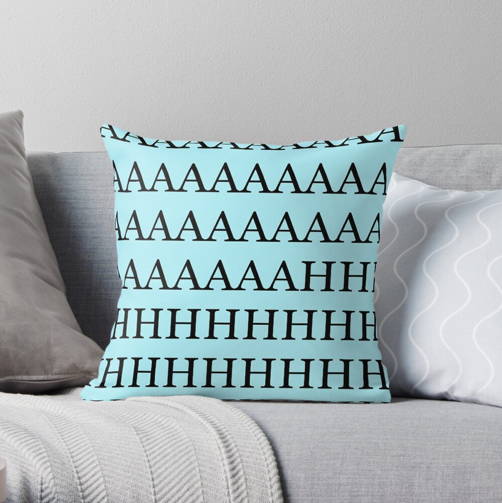 aqua throw pillows