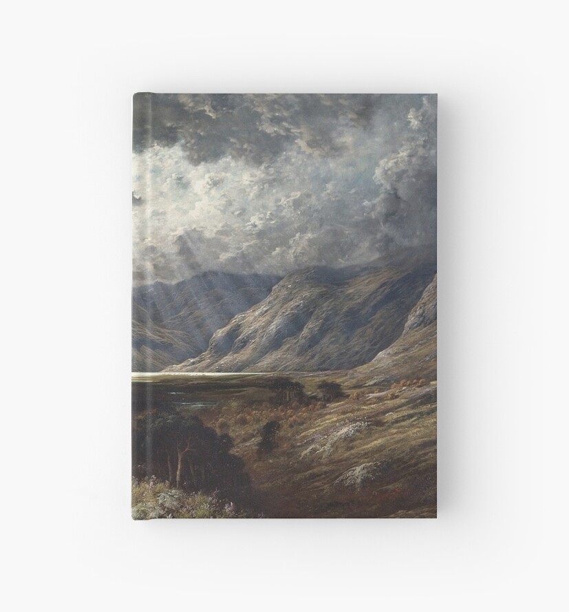 "Gustave Dore Loch Lomond" Hardcover Journal by