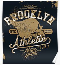 Brooklyn Athletisch 1967 Poster
