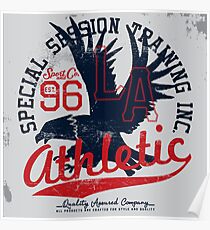 Spezielle Session Traning Athletisch Poster