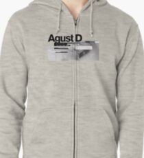 AGUST D - YOONGI BTS Veste zippée à capuche