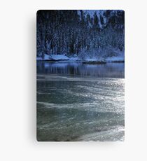 Freezing Canvas Print