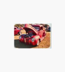 Little Red Truck Art Board