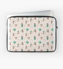 Cofee Pattern Laptop Sleeve