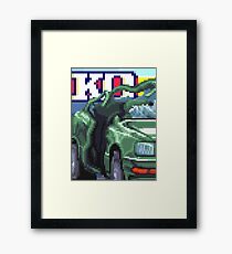 Panel beating Framed Print