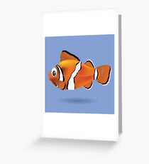 clownfish Greeting Card