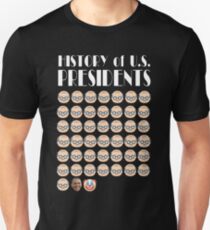 Geschichte der US-Präsidenten Slim Fit T-Shirt