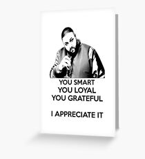 DJ Khaled - You Smart Greeting Card