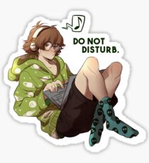 Do not disturb. Sticker