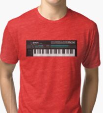 Pixel DX7 Synth Tri-blend T-Shirt