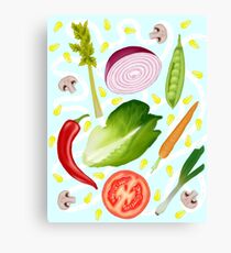 Vegetables Canvas Print