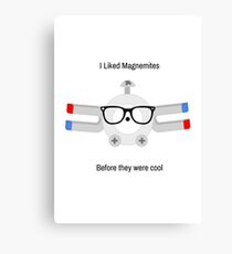 Magnemites are cool Canvas Print