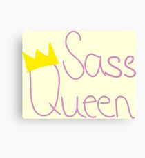 Sass Queen Canvas Print