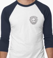 Jerry Garcia Baseballshirt mit 3/4-Arm