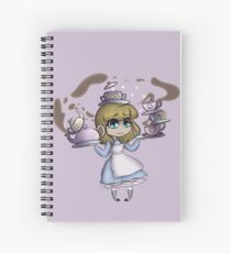 Alice, It's Tea Time! Spiral Notebook