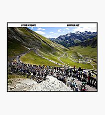 TOUR DE FRANCE: Vintage Bike Racing Print Fotodruck